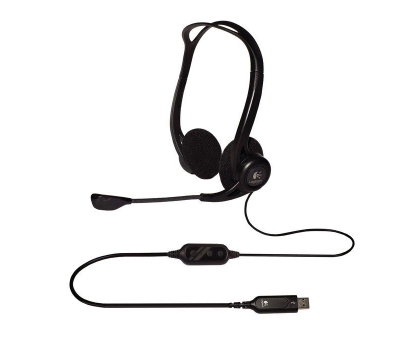 Słuchawka bezprzewodowa Logitech PC Headset 960 USB z mikrofonem OEM